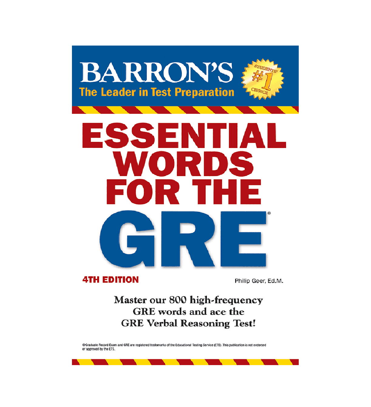 کتاب زبان Essential words for the GRE