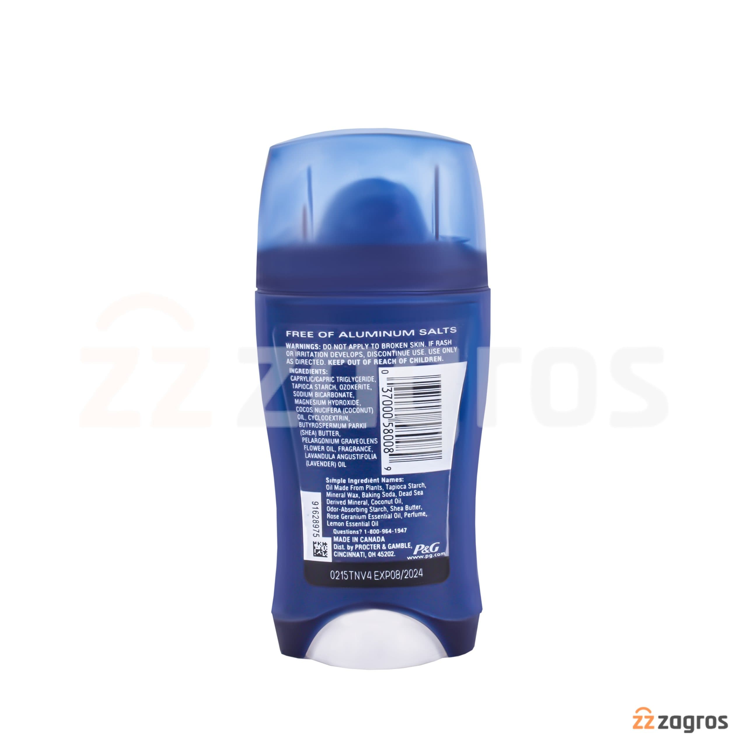 استیک دئودورانت سکرت Aluminum Free با رایحه گل شعمدانی و رز 73 گرم — تصویر ۲
