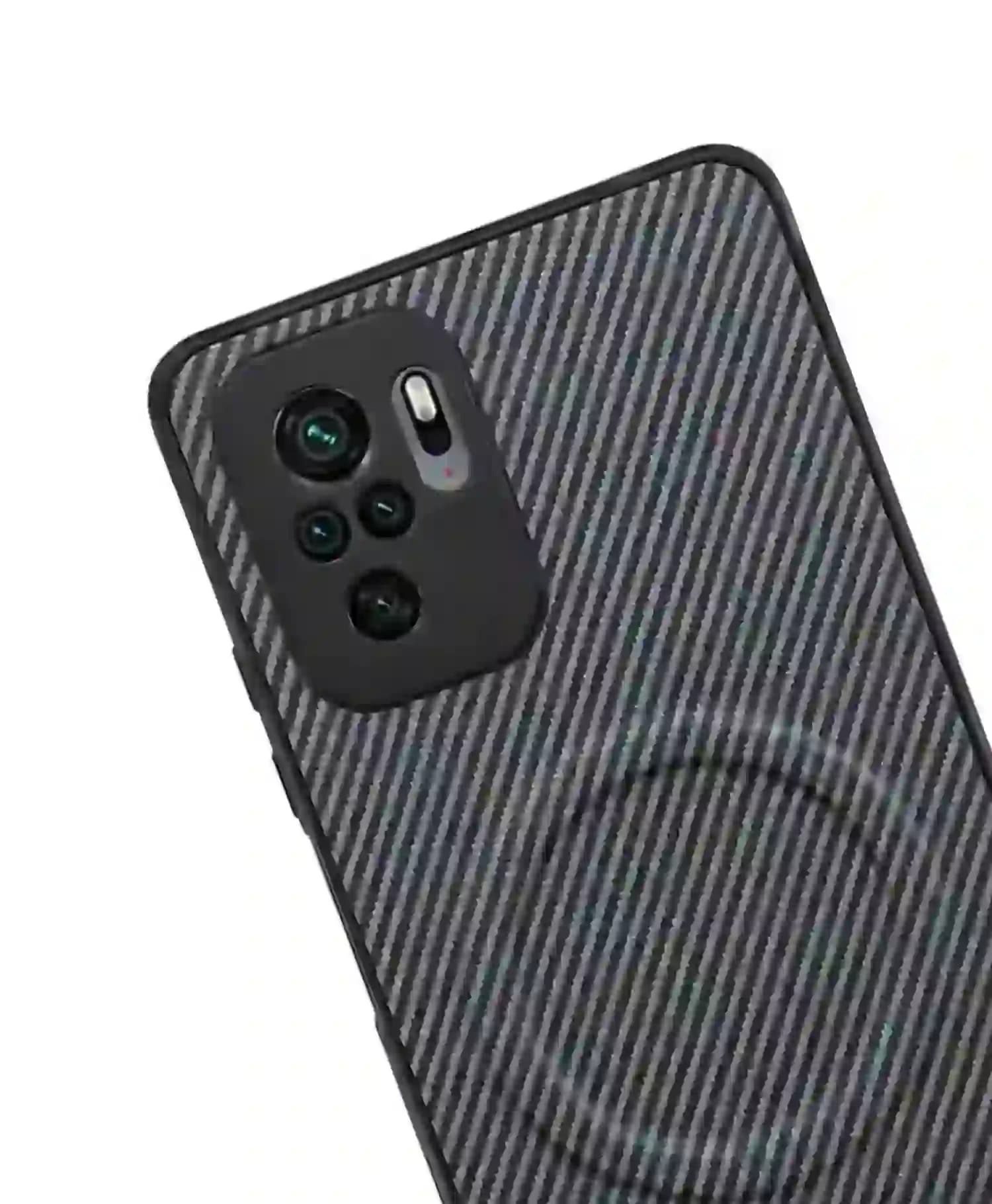 قاب کربنی مگ سیف دار محافظ لنز دار سولادا گوشی موبایل Redmi Note 10 — تصویر ۲