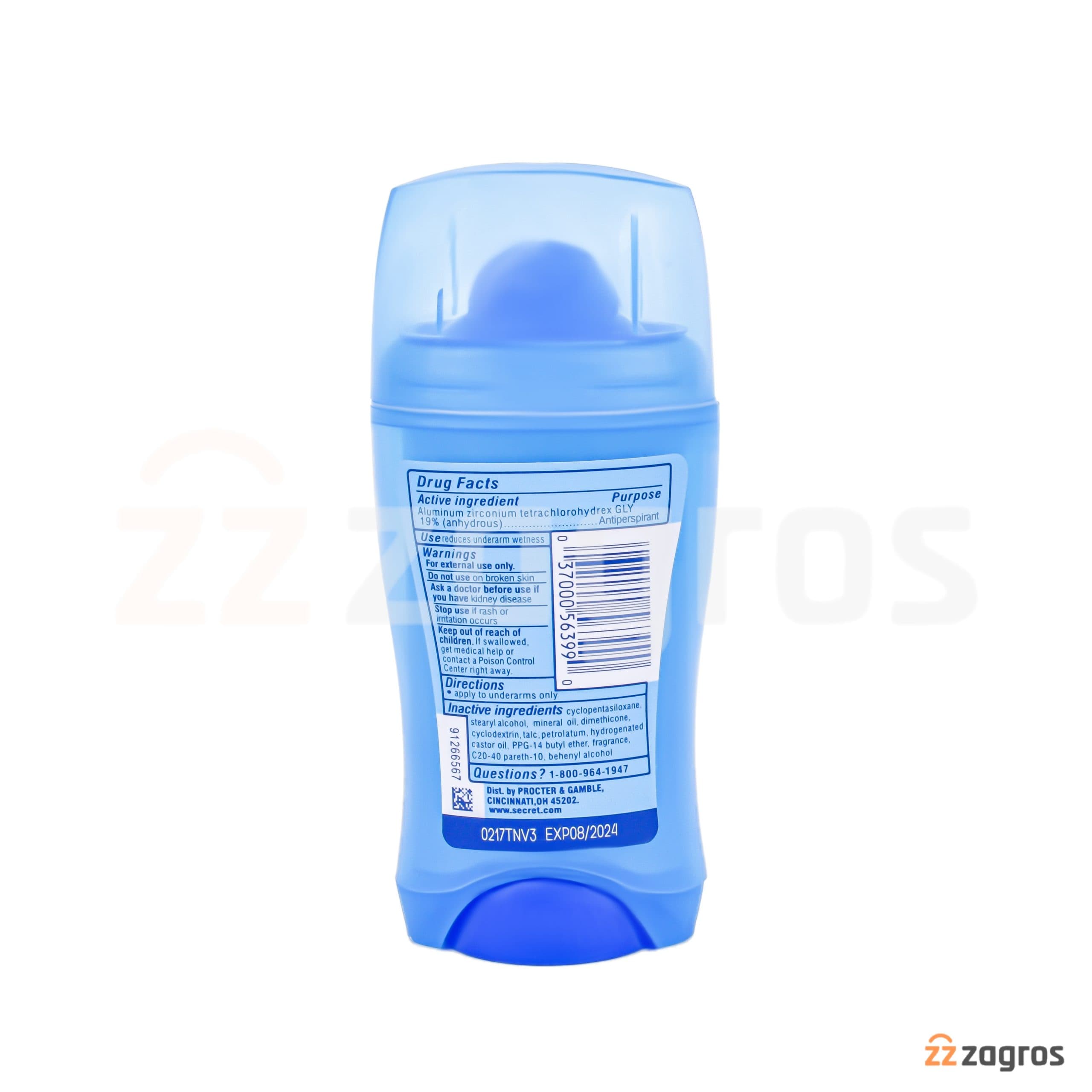 استیک ضد تعریق 4 در 1 سکرت Ultimate مدل Fresh Scent وزن 73 گرم — تصویر ۲
