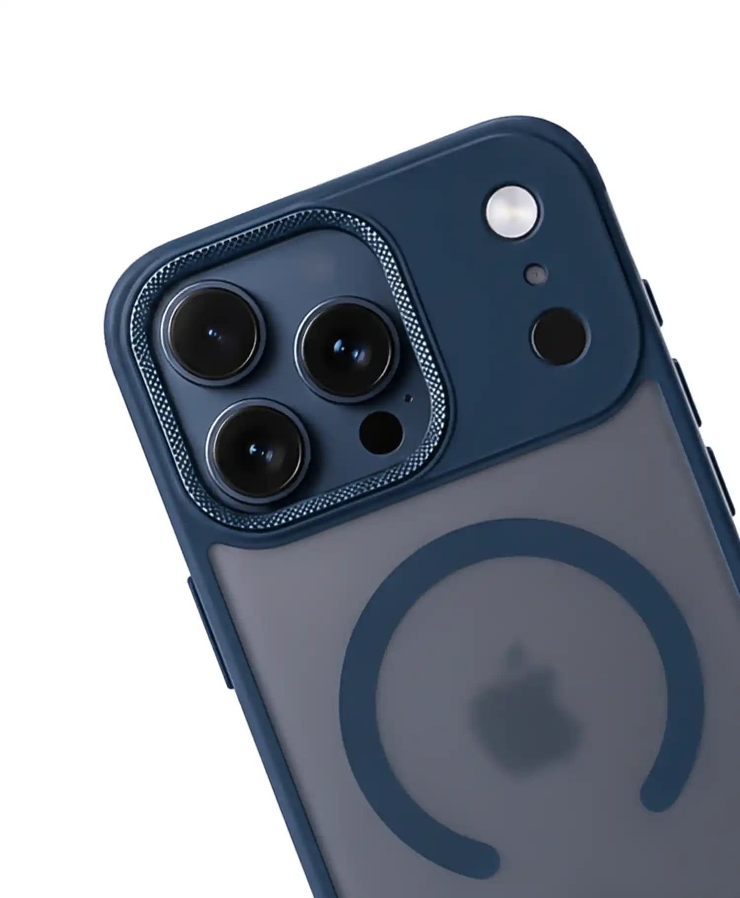قاب پشت مات مگ سیف دار لنز کربنی مجیک ماسک گوشی Iphone 17 Pro Max — تصویر ۲