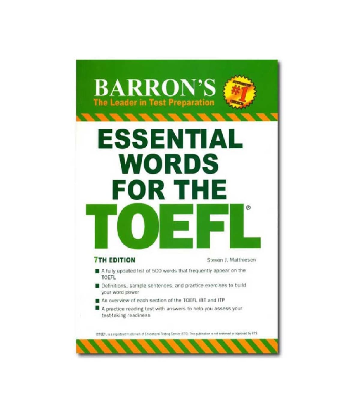 کتاب زبان Essential words for the tofel