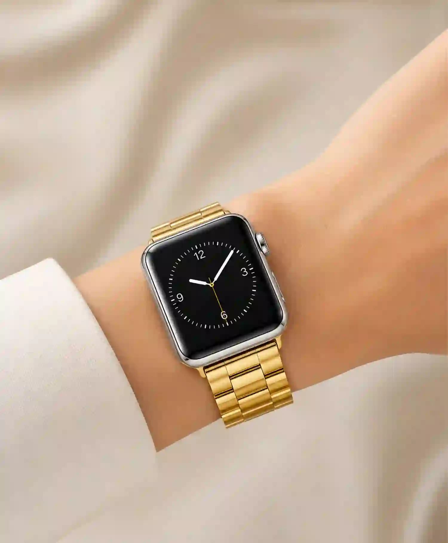 بند استیل اپل واچ 3Bead مدل Spigen سایز 38-40-41 — تصویر ۵