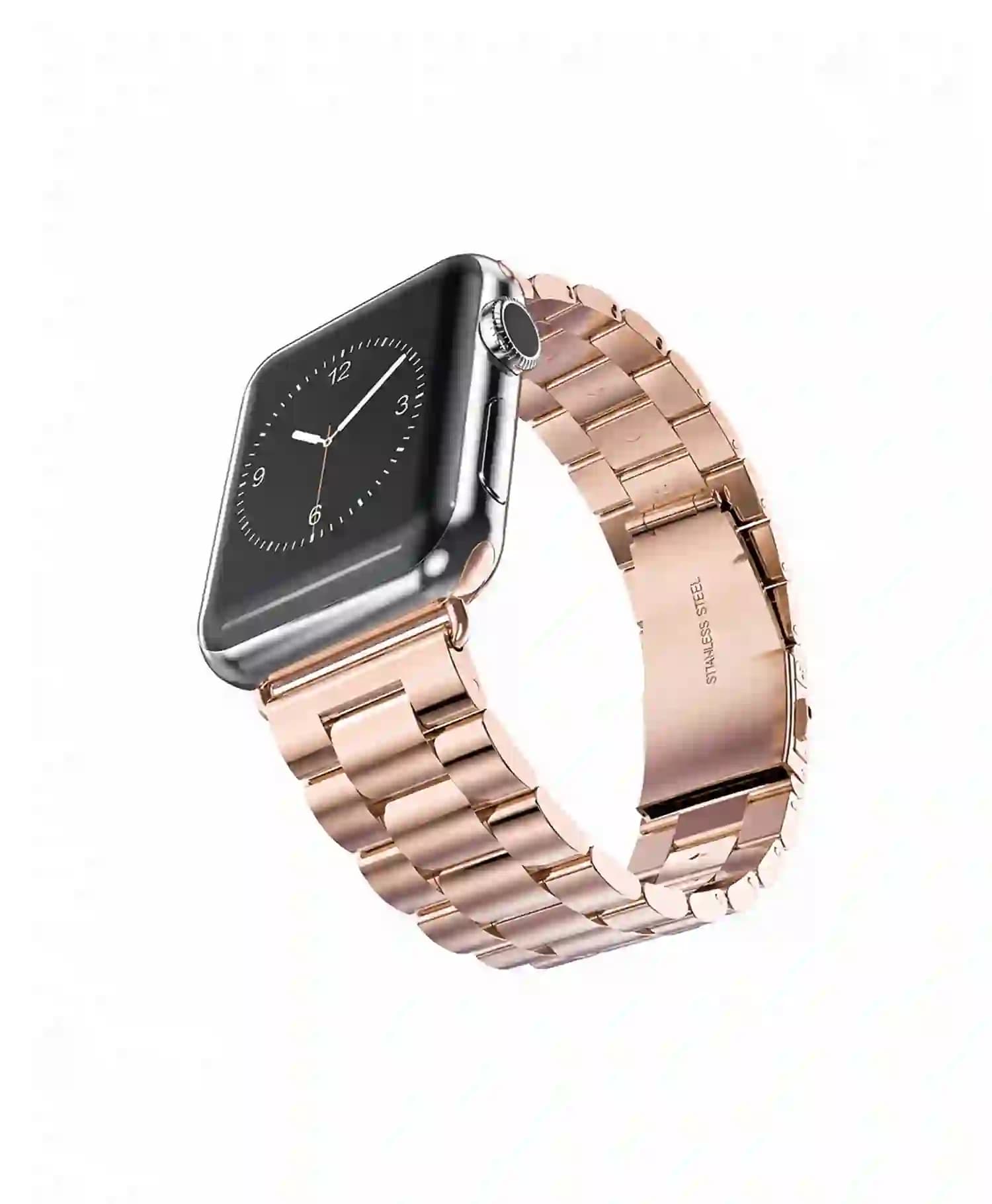 بند استیل اپل واچ 3Bead مدل Spigen سایز 38-40-41 — تصویر ۲