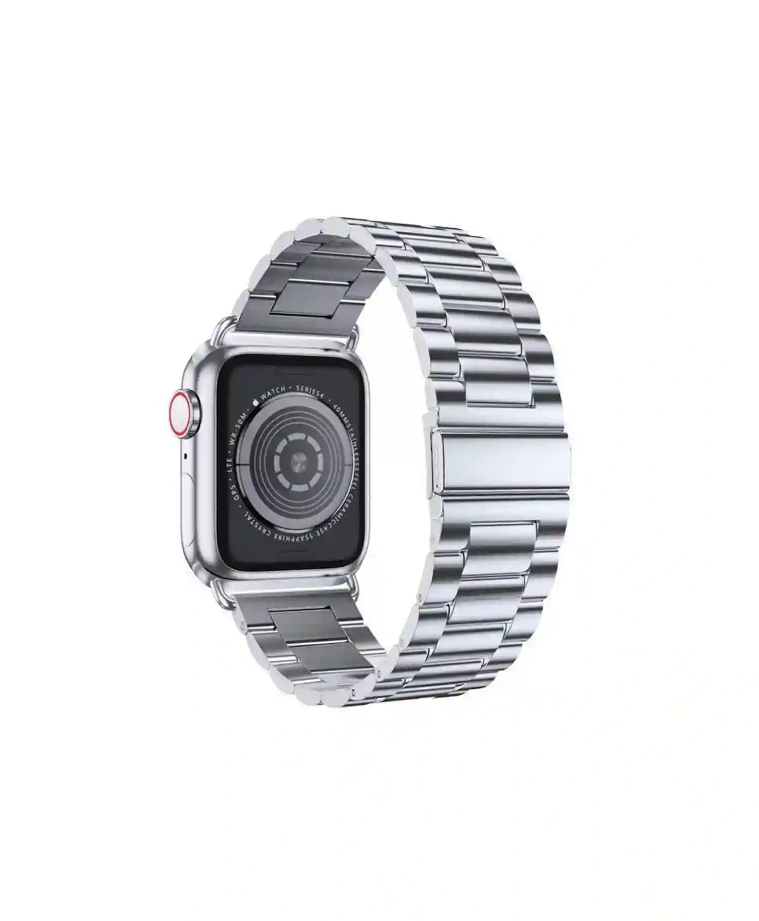 بند استیل اپل واچ 3Bead مدل Spigen سایز 38-40-41 — تصویر ۳
