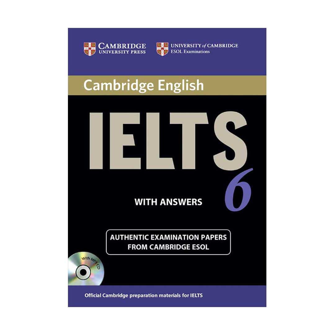 کتاب زبان IELTS Cambridge 6 همراه با CD