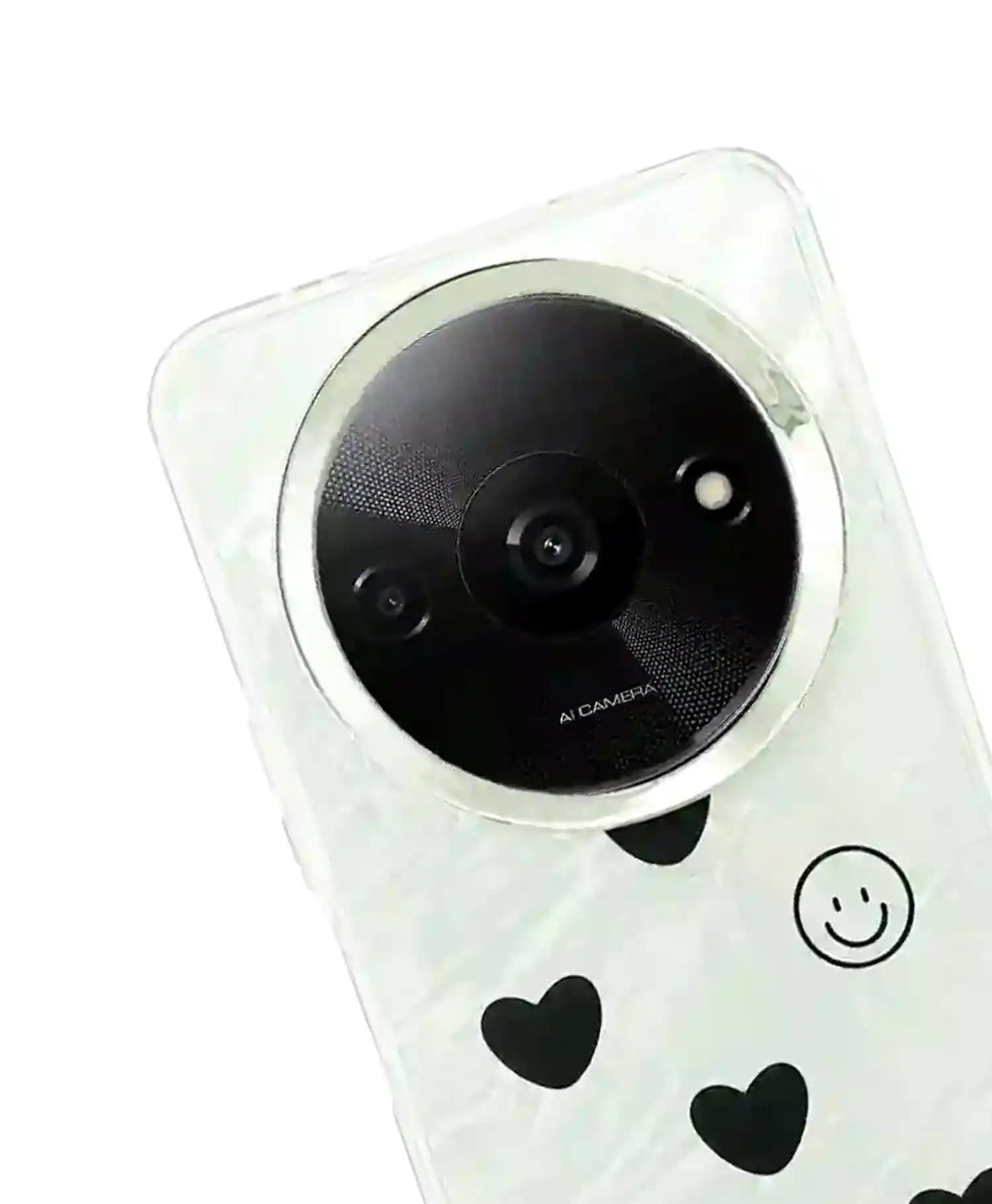 قاب دور شفاف IMD گوشی موبایل Redmi A3 — تصویر ۲