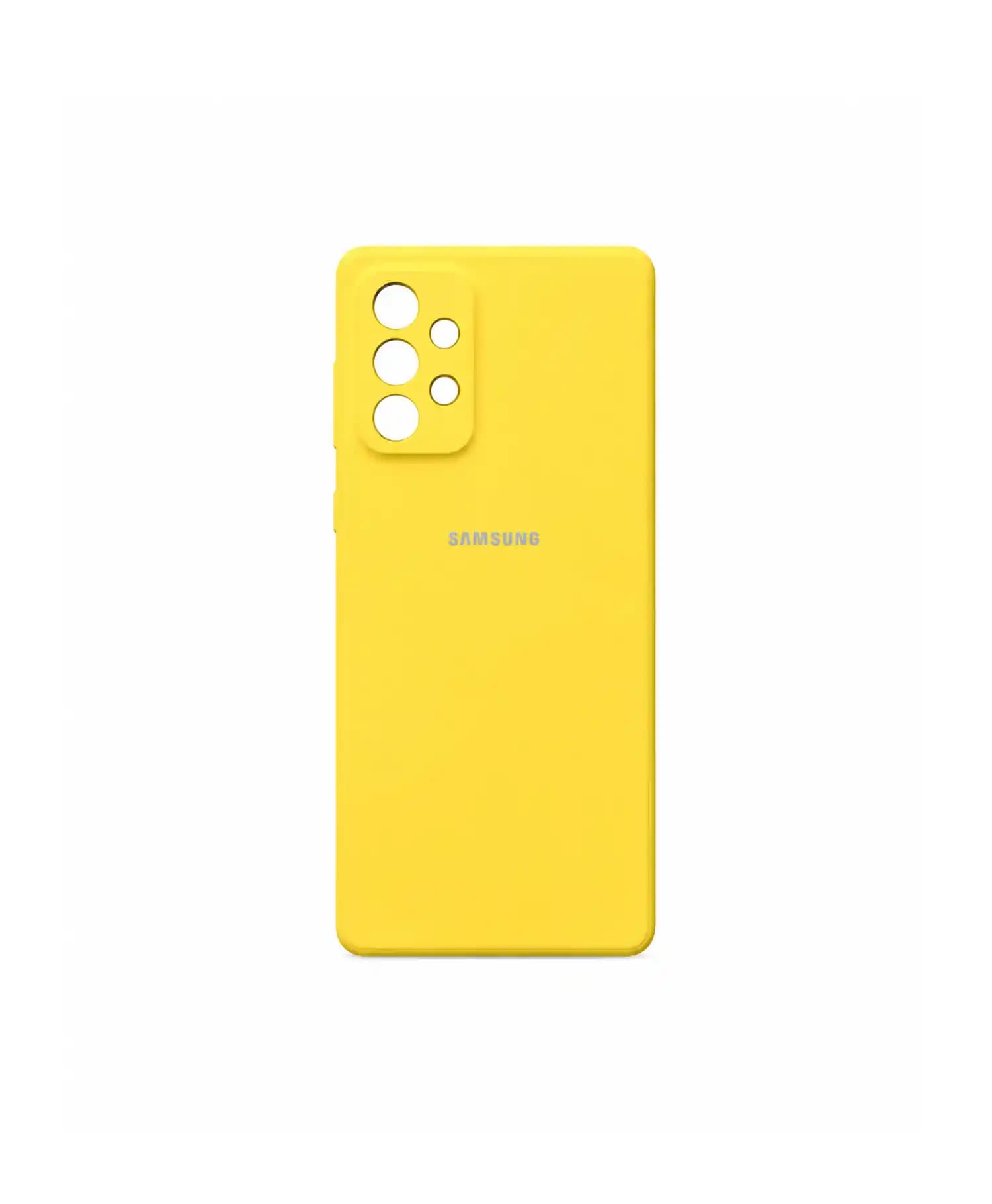 قاب سیلیکونی اورجینال محافظ لنز دار گوشی موبایل Samsung A73