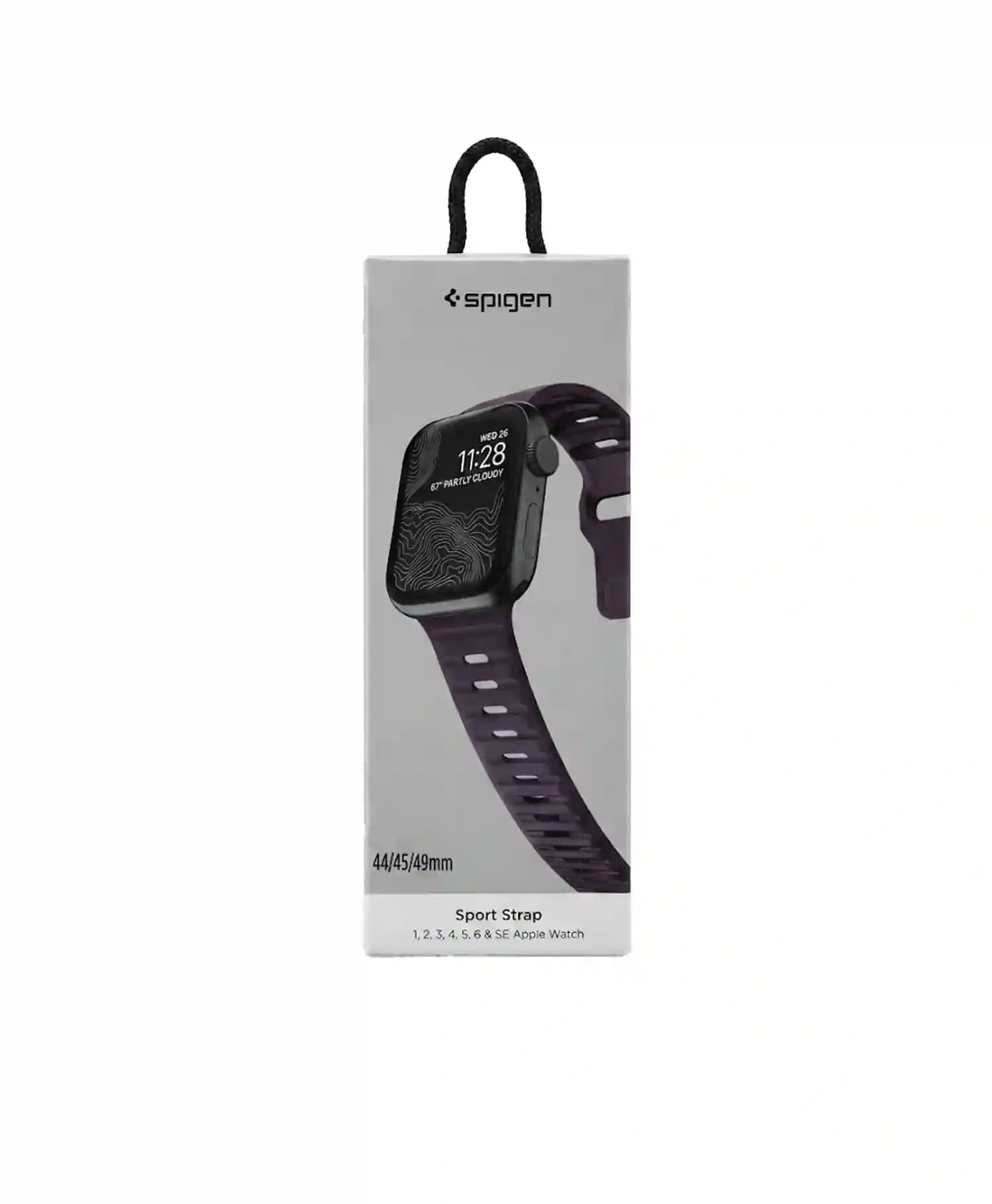 بند سیلکونی اسپرت اپل واچ سایز 42-44-45-49 مدلSpigen — تصویر ۳