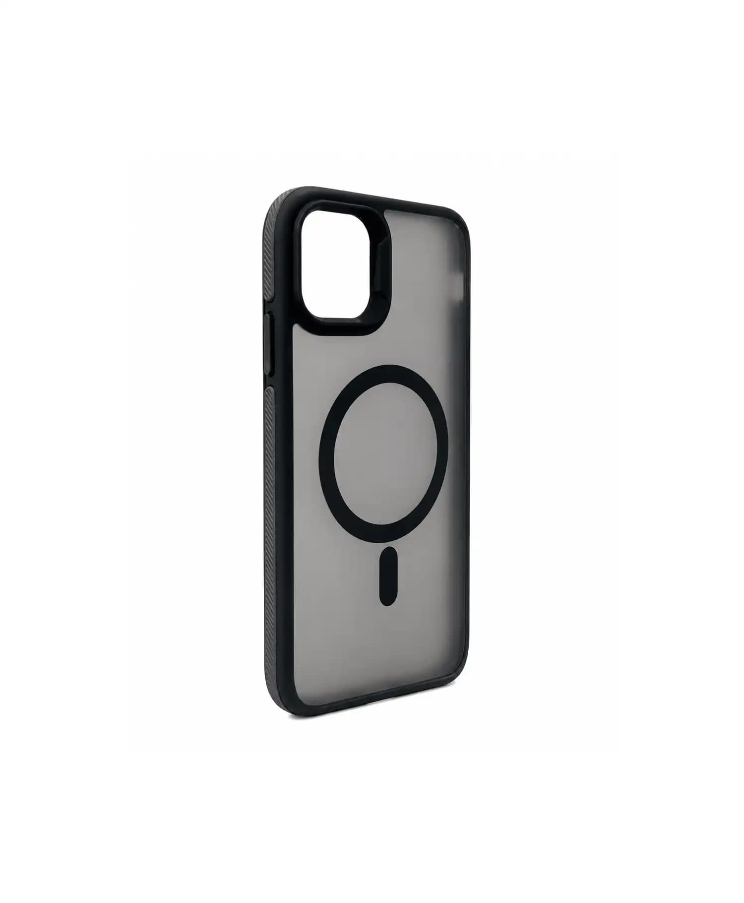 قاب پشت مات مگ سیف دار دور رنگ گوشی موبایل Iphone 11 — تصویر ۳