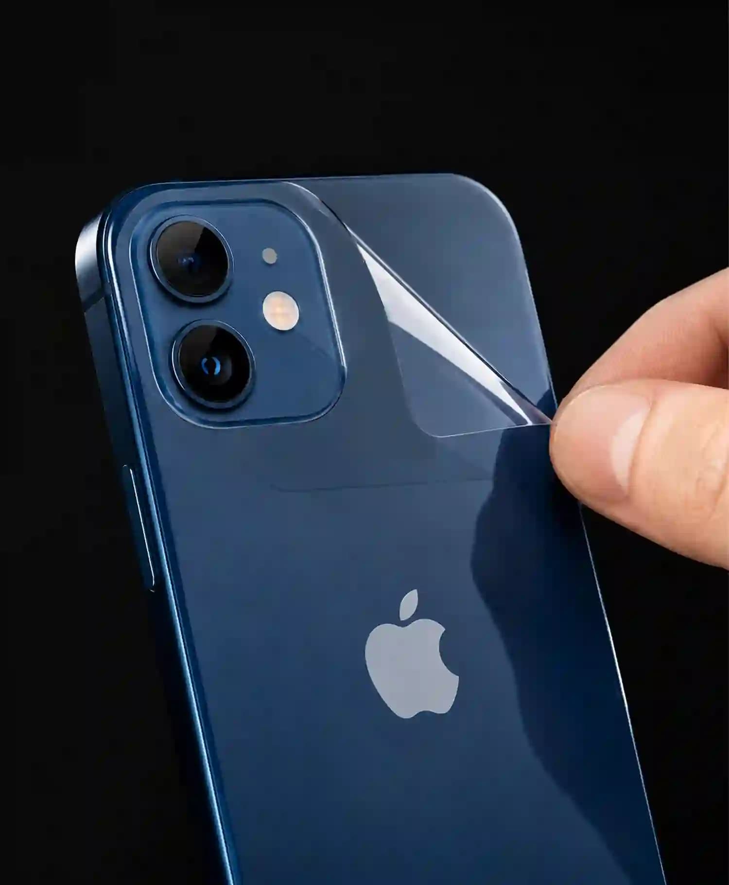 برچسب پشت شفاف گوشی موبایل Iphone 12 — تصویر ۴