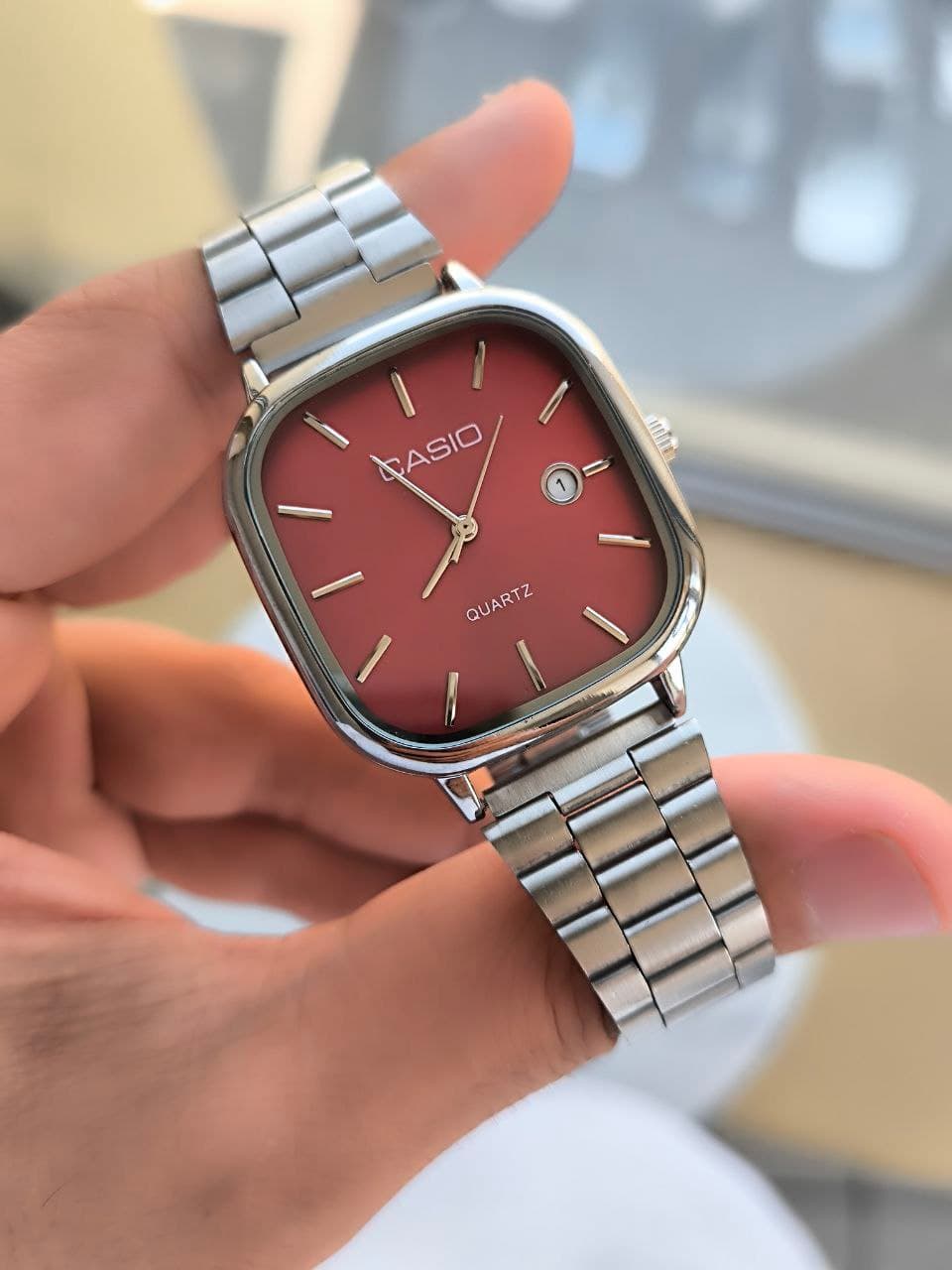 ست اکسسوری ساعت و دستبند مردانه ویژه ولنتاین کیفیت عالی کد 1815670 — تصویر ۴