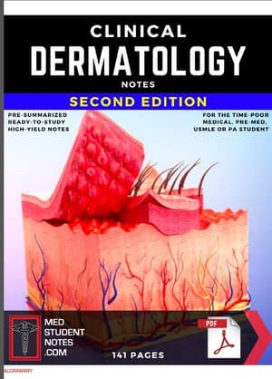 دانلود کتاب MedStudentNotes – Dermatology Notes