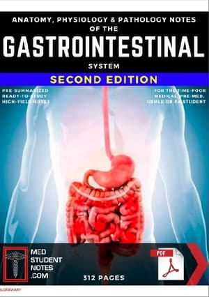 دانلود کتاب MedStudentNotes – Gastrointestinal System Notes