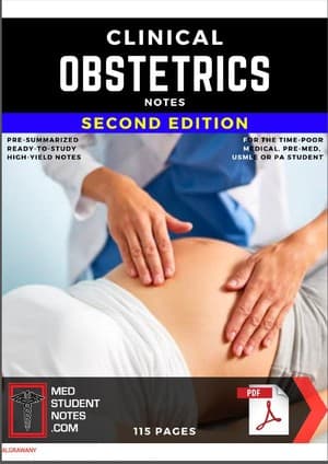 دانلود کتاب MedStudentNotes – Obstetrics Notes