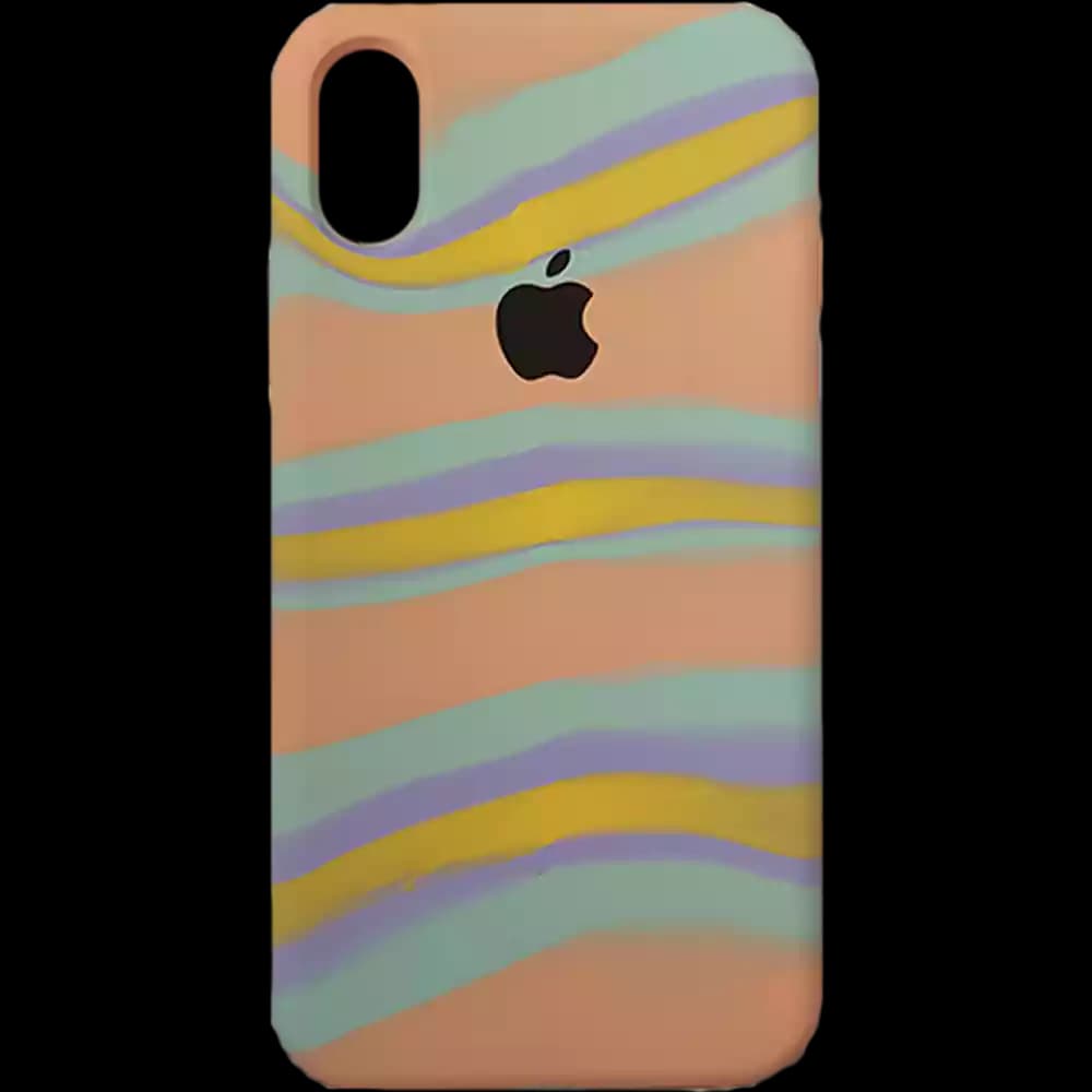 قاب رنگین کمانی مناسب برای اپل مدل IPhone XS
