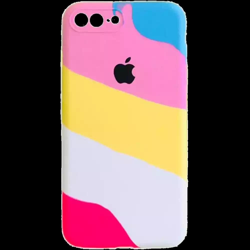 قاب رنگین کمانی مناسب برای اپل مدل iPhone 8 Plus