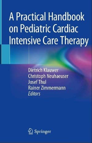 دانلود کتاب A Practical Handbook of Pediatric Cardiac Intensive Care Therapy