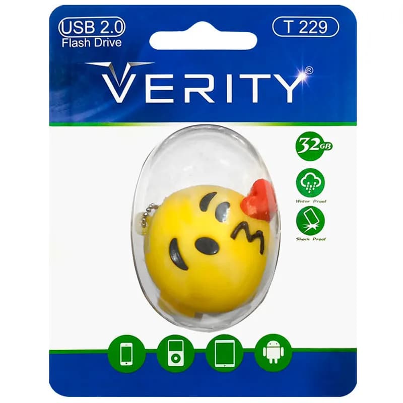 فلش مموری عروسکی 32 گیگابایت وریتی Verity T229 — تصویر ۲