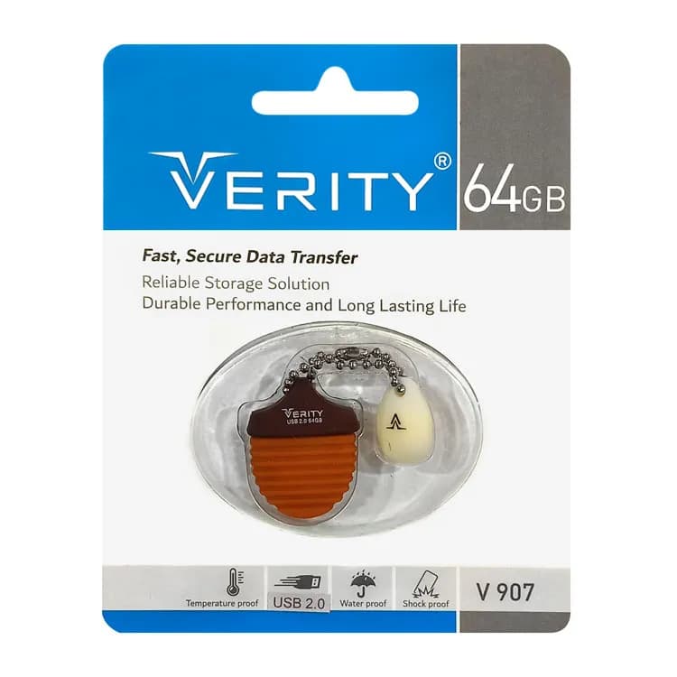 فلش مموری فانتزی 64 گیگابایت وریتی Verity V907 USB3.0 — تصویر ۳