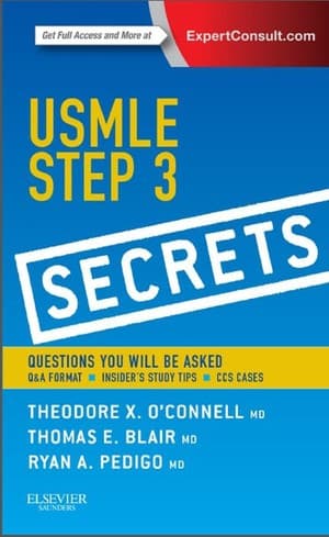 دانلود کتاب USMLE Step 3 Secrets