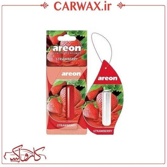 خوشبو کننده خودرو قطره ای (مایع) توت فرنگی آرئون لیکوید Areon Liquid Strawberry 5ml