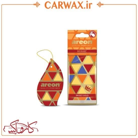 خوشبو کننده خودرو کارتی سویت گلد آرئون موسیک Areon Mosaic Sweet Gold