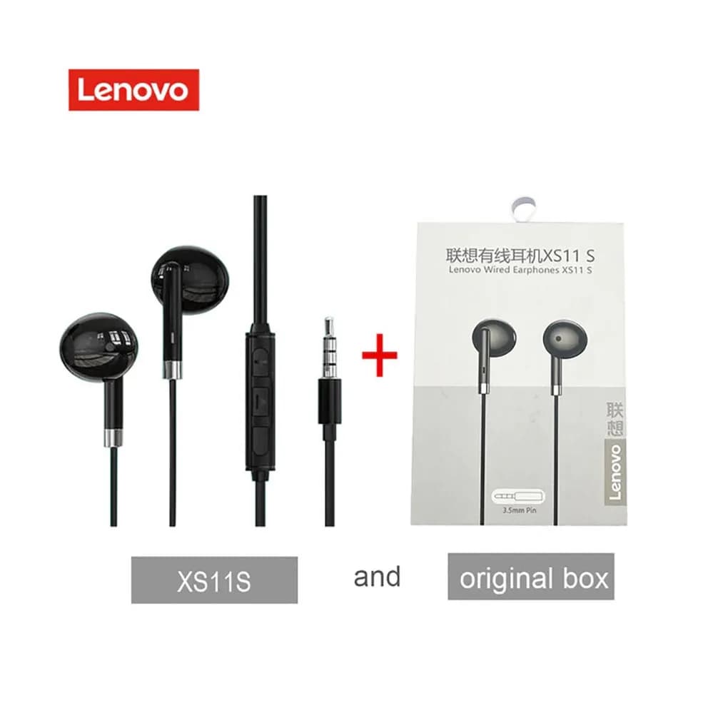هندزفری سیمی لنوو Lenovo XS11s Wired HiFi Earphone Jack 3.5mm — تصویر ۴