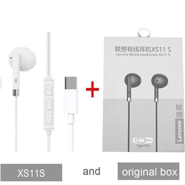 هندزفری سیمی لنوو Lenovo XS11s Wired HiFi Earphone Jack 3.5mm — تصویر ۲