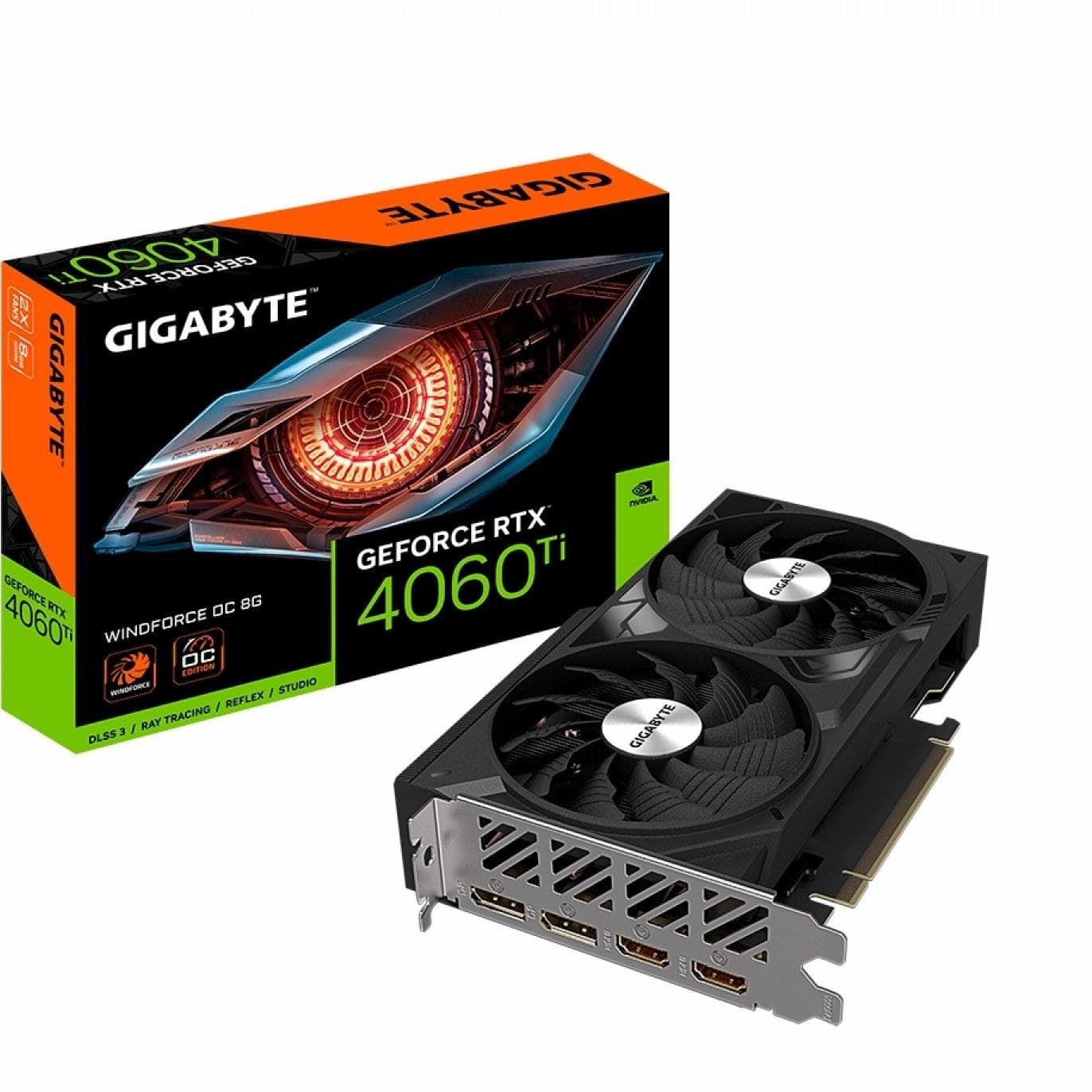 کارت گرافیک گیگابایت مدل RTX 4060 Ti OC Windforce حافظه 8 گیگابایت8 — تصویر ۶