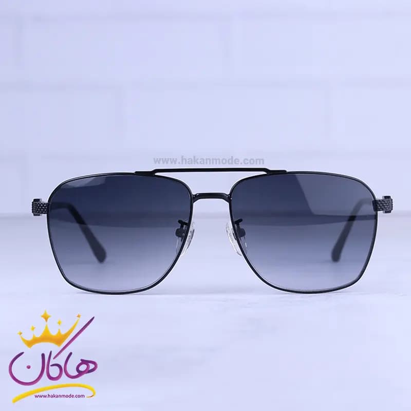 عینک آفتابی مردانه گوچی فریم فلزی خلبانی GG1359/4