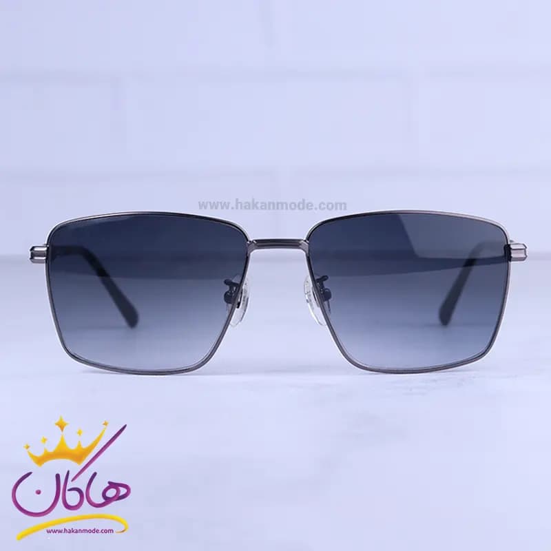 عینک آفتابی گوچی مردانه تمام فریم دودی فلزی GG1352/3