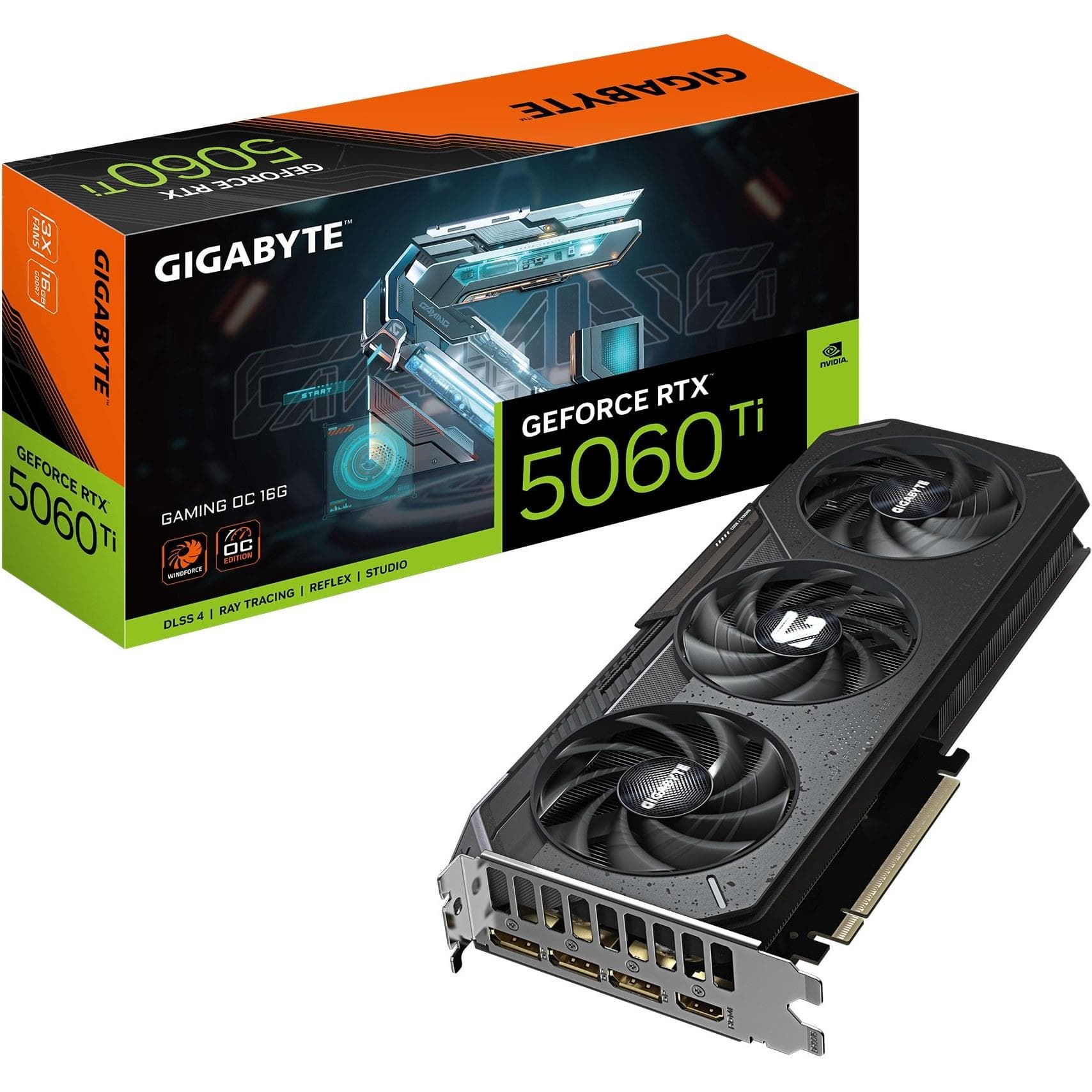 کارت گرافیک گیگابایت RTX 5060 Ti OC Gaming حافظه 16 گیگابایت — تصویر ۳