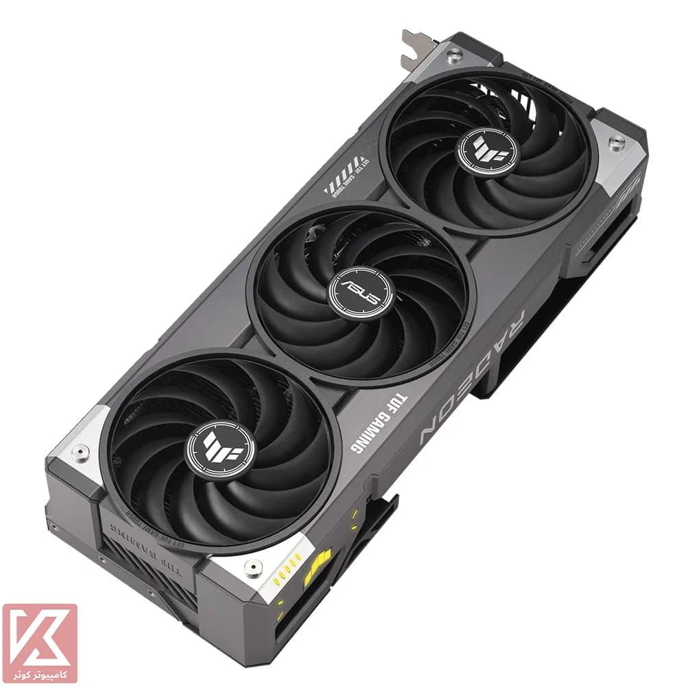 کارت گرافیک ایسوس مدل TUF Gaming RX 9070 XT OC حافظه 16 گیگابایت — تصویر ۱۰