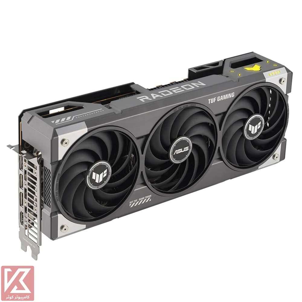 کارت گرافیک ایسوس مدل TUF Gaming RX 9070 XT OC حافظه 16 گیگابایت — تصویر ۹