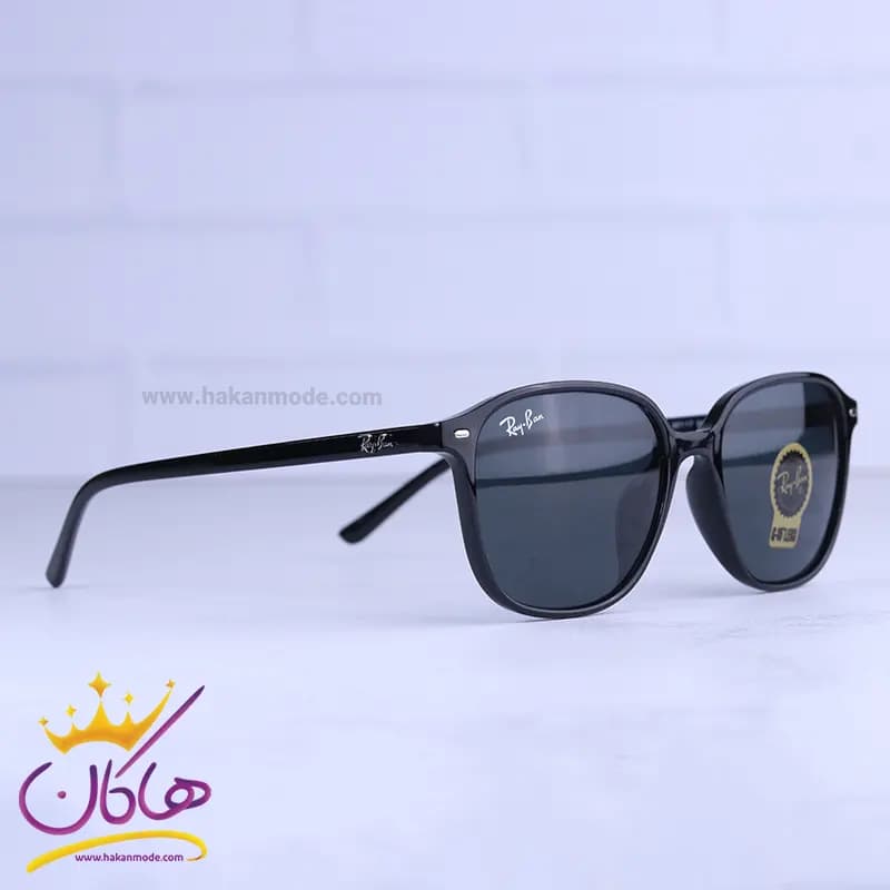 عینک آفتابی ری بن فریم مشکی براق RB 2193/1 — تصویر ۴
