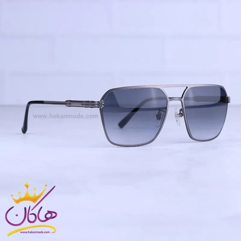 عینک آفتابی گوچی مردانه فریم دودی فلزی GG 1353/3 — تصویر ۴