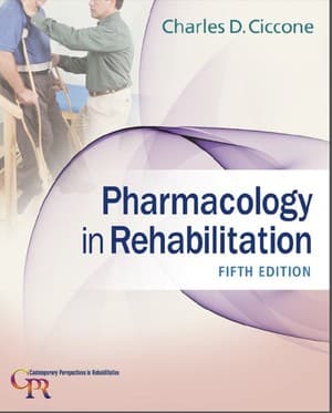 دانلود کتاب Pharmacology in Rehabilitation Contemporary Perspectives in Rehabilitation