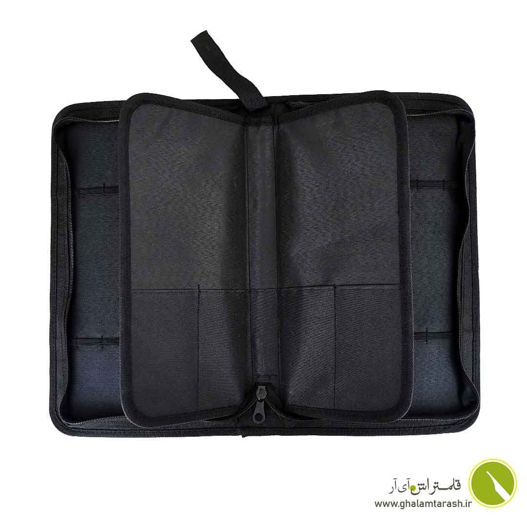 کیف قلم مو 4 لت (چهار تکه) برزنتی — تصویر ۶