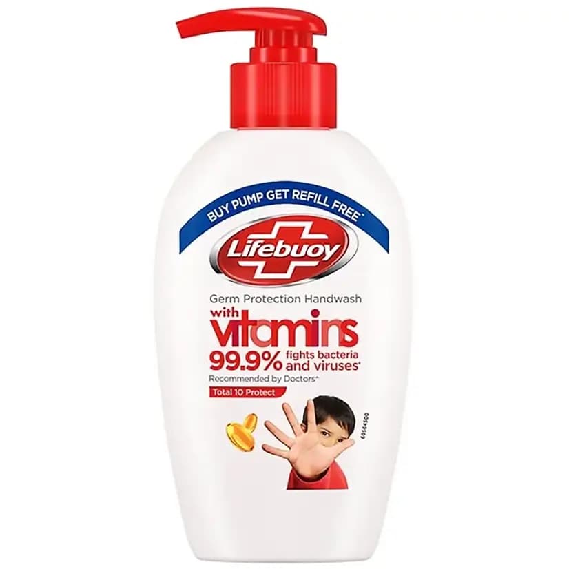 مایع دستشویی لایف بوی Lifebuoy مدل Total 10 — تصویر ۳