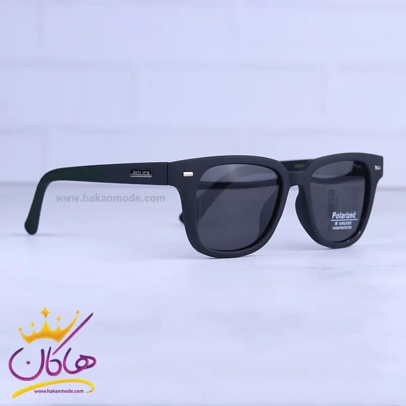عینک آفتابی پلیس مردانه فریم مشکی پلاریزه D24540P/2 — تصویر ۴