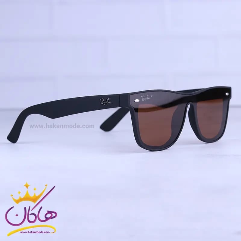 عینک آفتابی مردانه ری بن شیشه قهوه ای پلاریزه P4440/3 — تصویر ۴