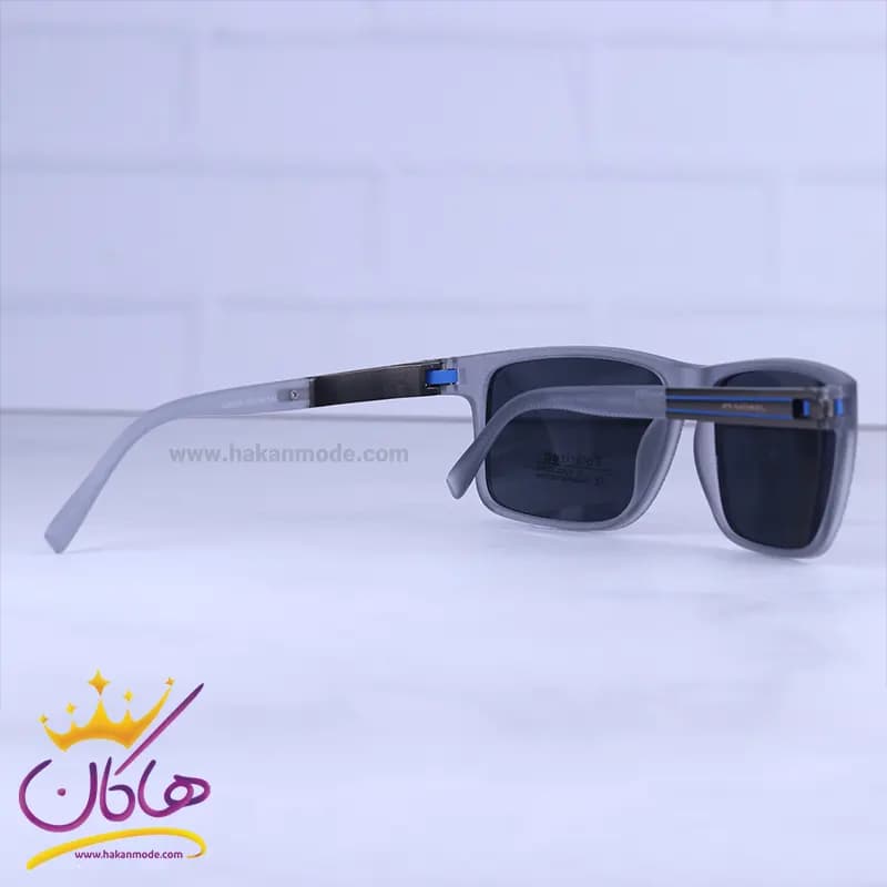 عینک آفتابی مورل مردانه پلاریزه فریم شفاف D2428P/5 — تصویر ۳
