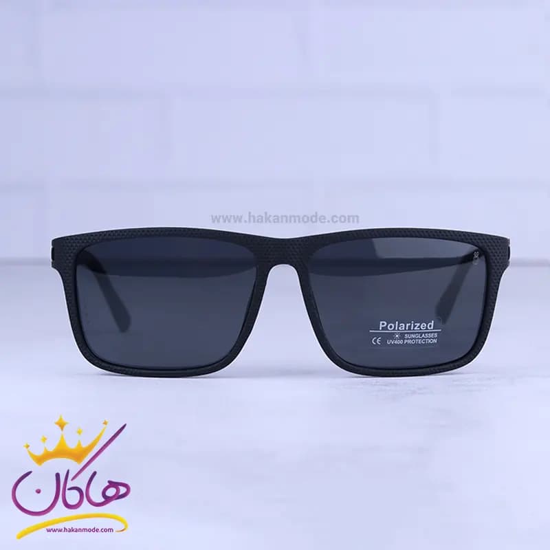 عینک آفتابی مردانه مورل پلاریزه مشکی D2428P/3