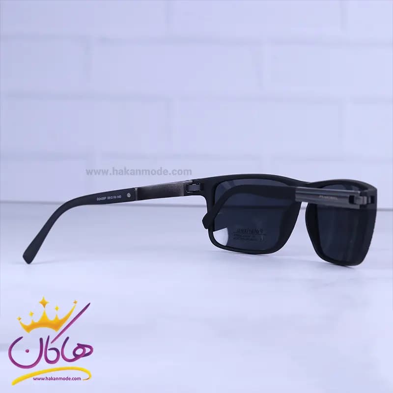 عینک آفتابی مورل مردانه پلاریزه فریم مستطیل D2428P/1 — تصویر ۳