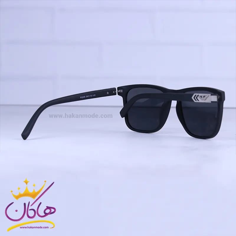 عینک آفتابی امپریو آرمانی مردانه پلاریزه مشکی P3306/1 — تصویر ۳