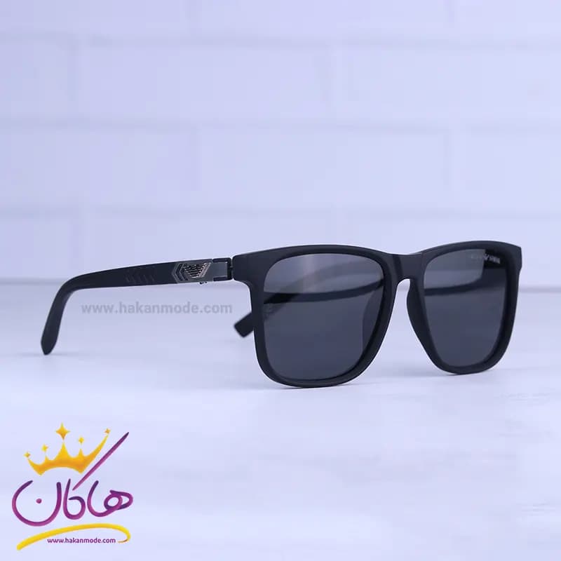 عینک آفتابی امپریو آرمانی مردانه پلاریزه مشکی P3306/1 — تصویر ۴
