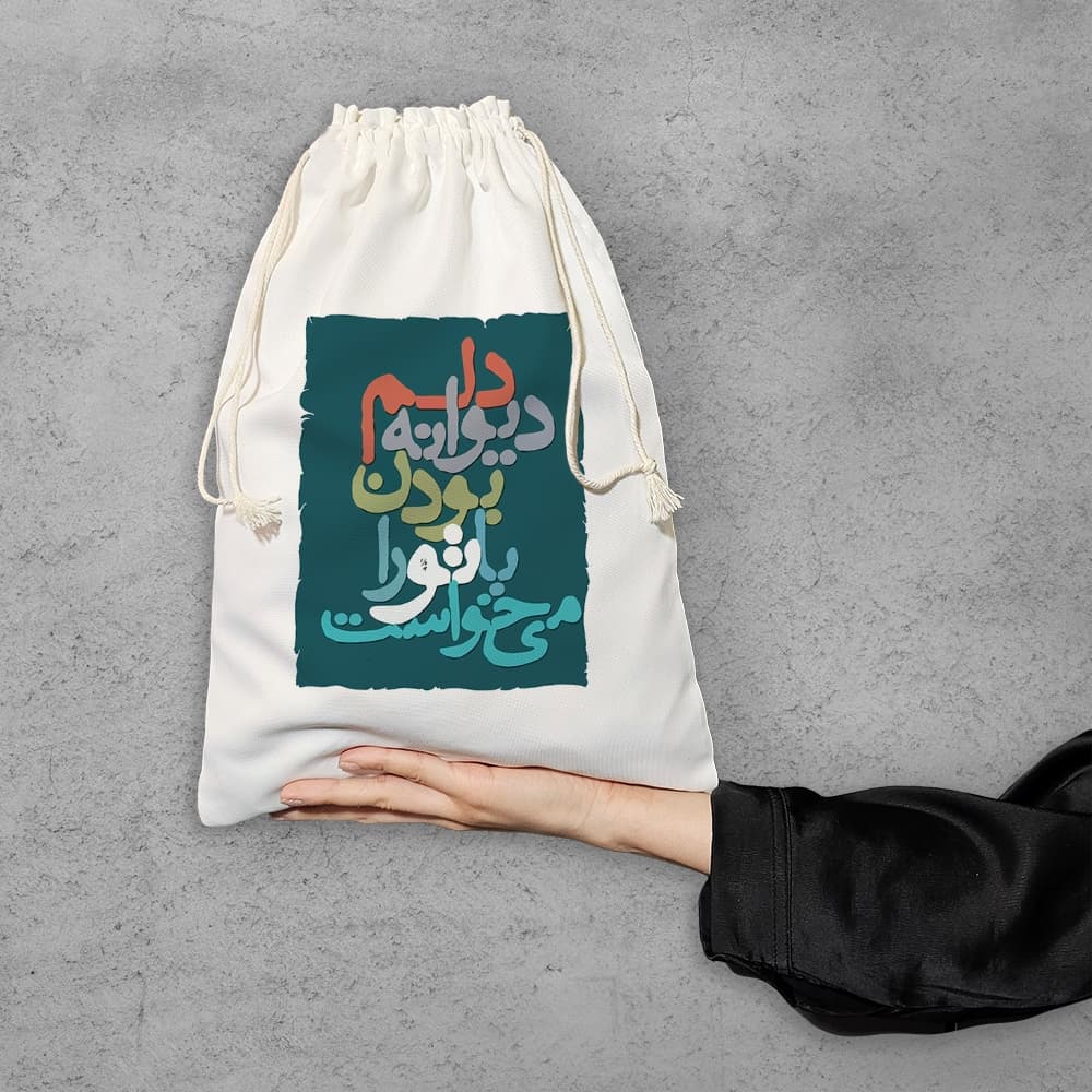 کیسه نظم دهنده دلم دیوانه بودن با تو را میخواست — تصویر ۶