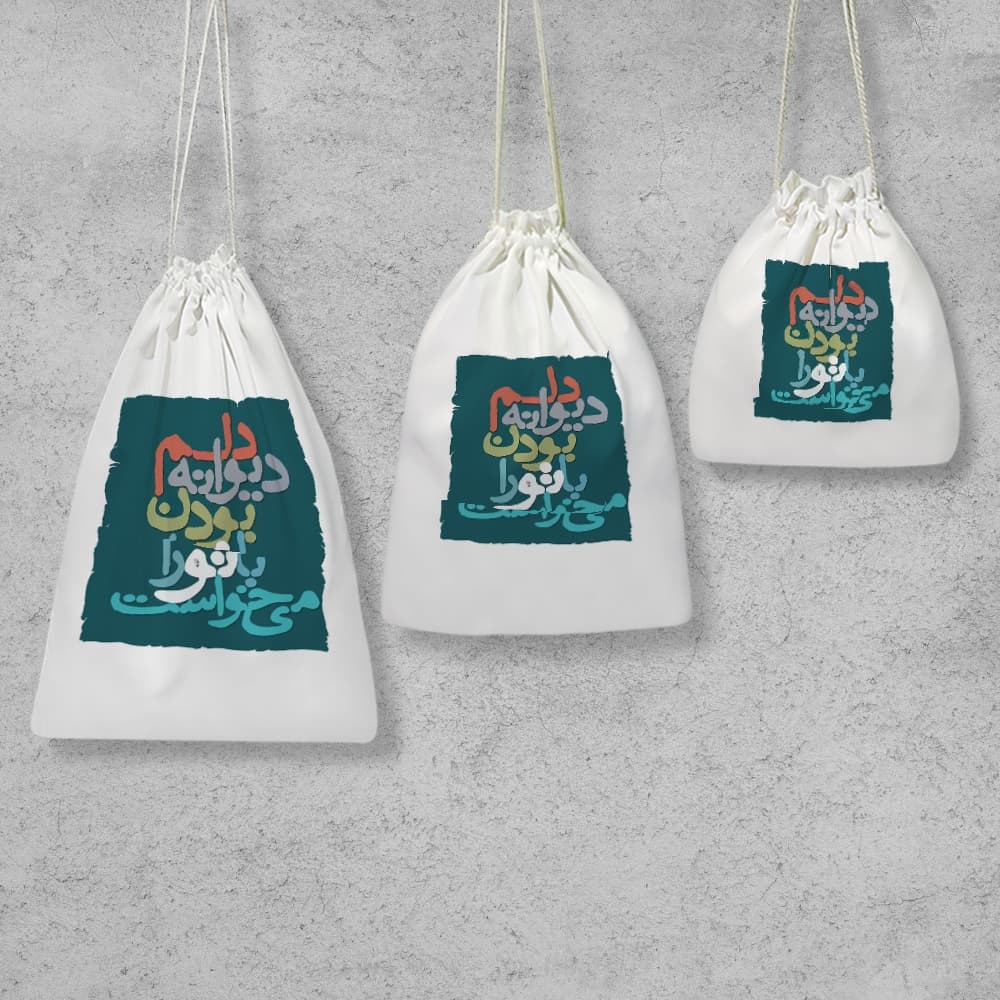 کیسه نظم دهنده دلم دیوانه بودن با تو را میخواست — تصویر ۳