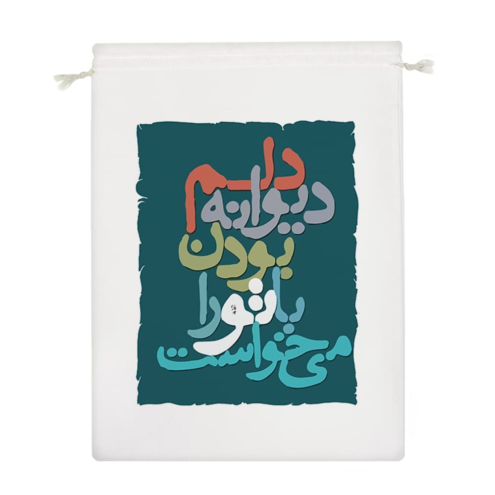کیسه نظم دهنده دلم دیوانه بودن با تو را میخواست — تصویر ۴